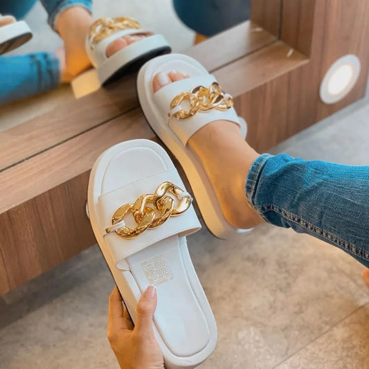 SANDALIA FASHION ORTOPÉDICA EN CUERO