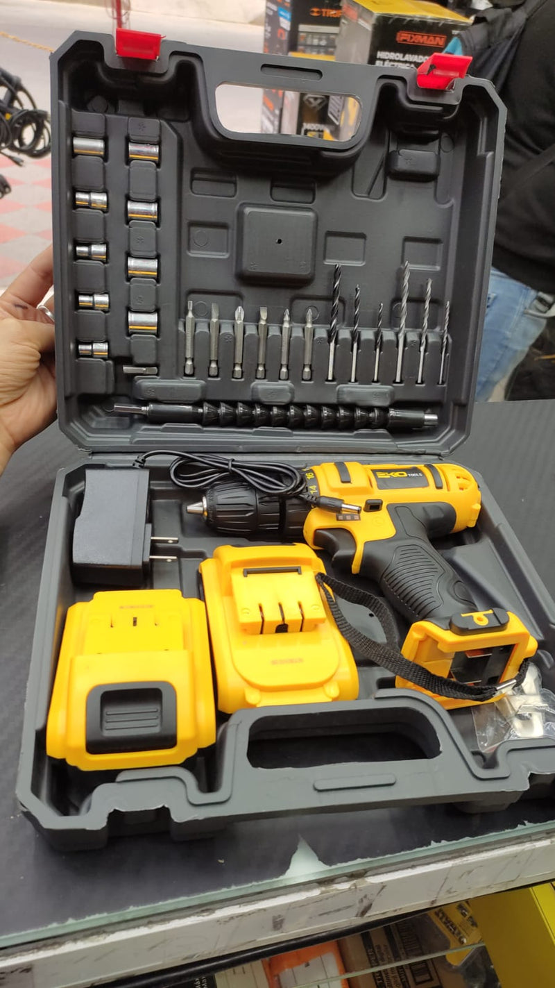 Taladro Inalambrico Profesional DeWalt™ + Accesorios e envío GRÁTIS