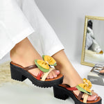 SANDALIA GLASAM COMFORTPLUS ORTOPÉDICA  100% CUERO