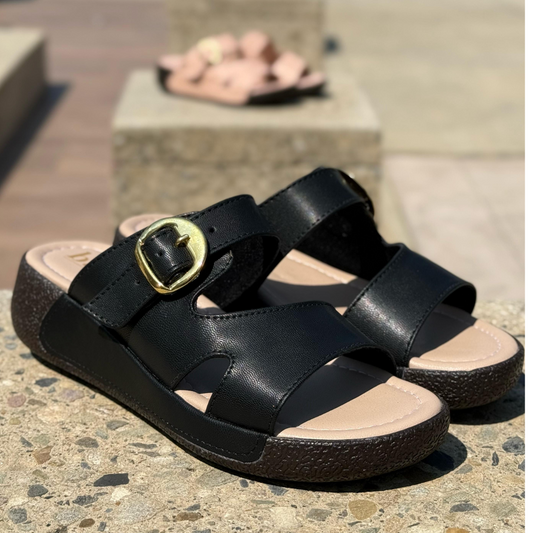 Sandalia Eva Confort Ortopedica en Cuero