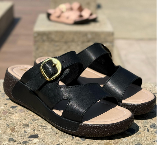 Sandalia Eva Confort Ortopedica en Cuero